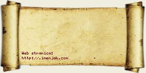 Danijela Vidojević vizit kartica